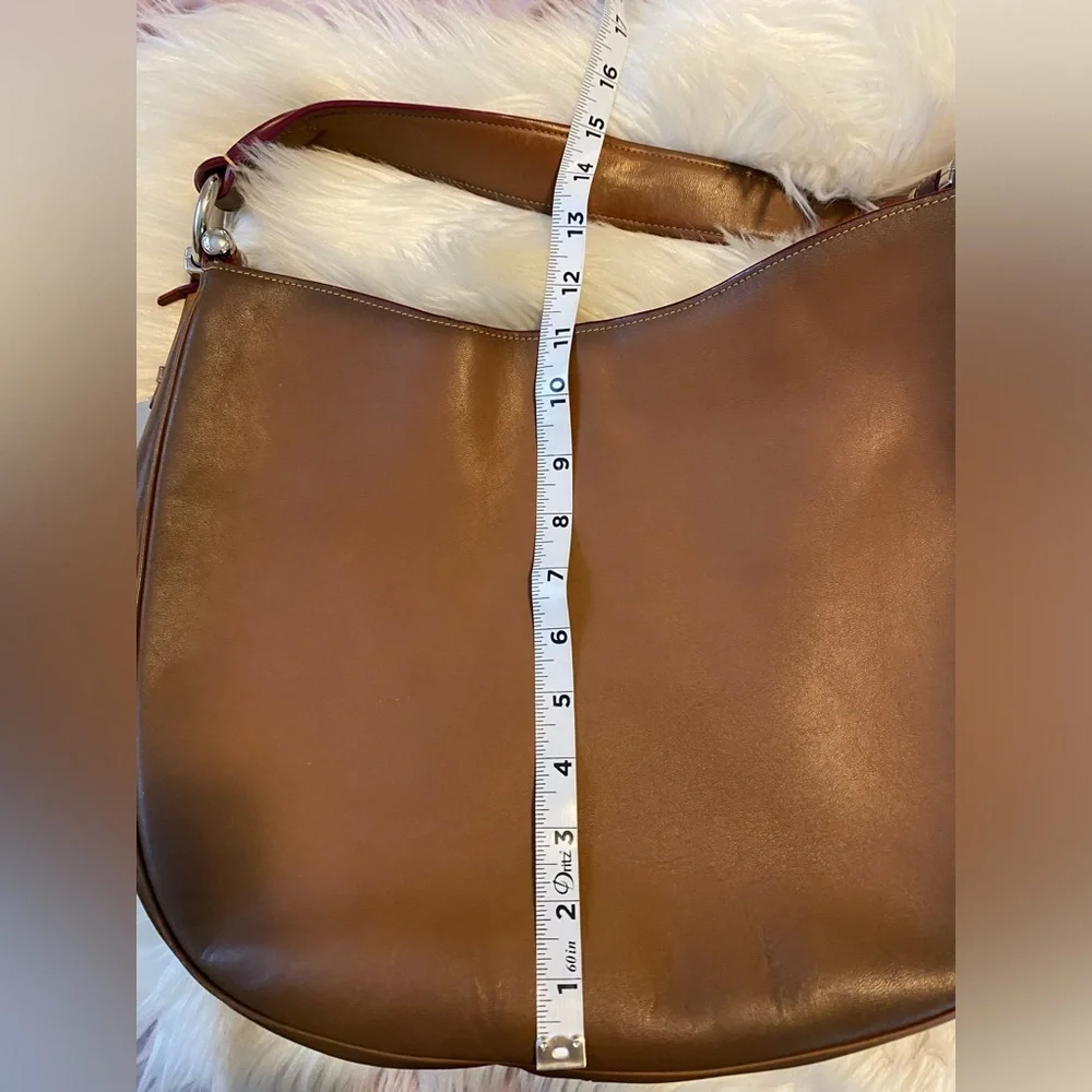 Coach Nomad hobo bag brown leather - Picture 10 of 11